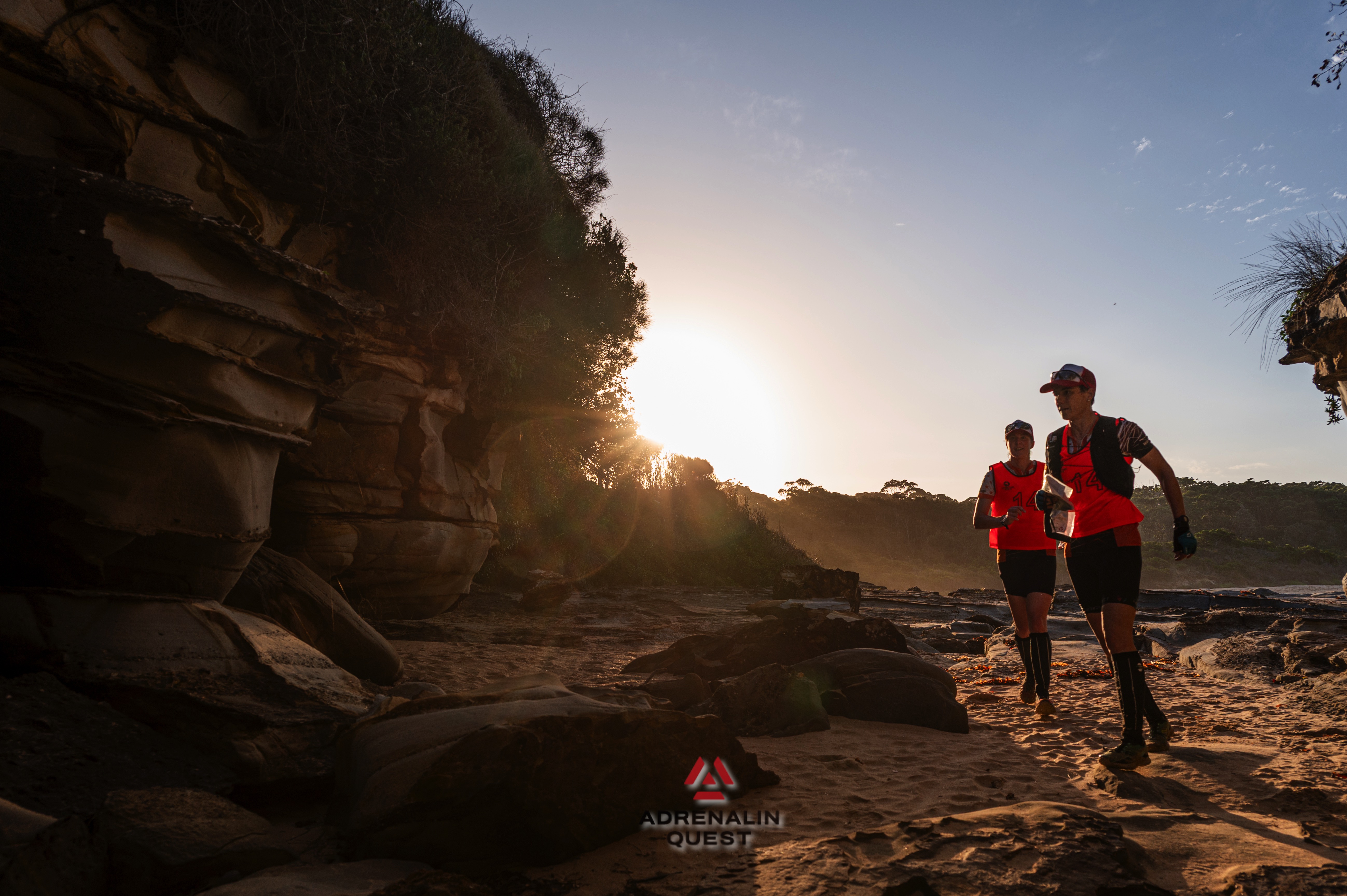 Adrenalin Quest runners Elizabeth and Shelley