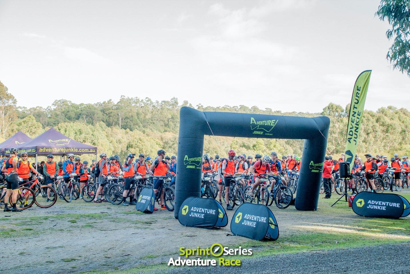 sprint series adventure race lysterfield pre race